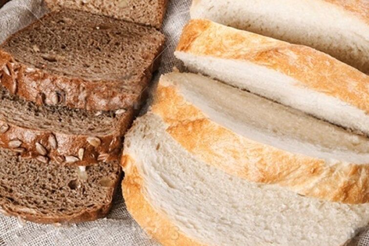 با نقرس، نان سیاه و سفید مجاز است